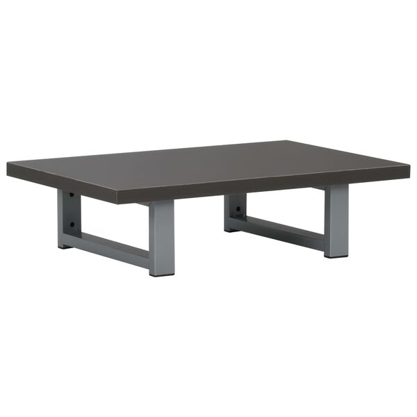 vidaXL Mebel łazienkowy, szary, 60 x 40 x 16,3 cm