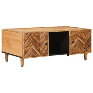 vidaXL Stolik kawowy Brązowy 100 x 54 x 40 cm Drewno z mango