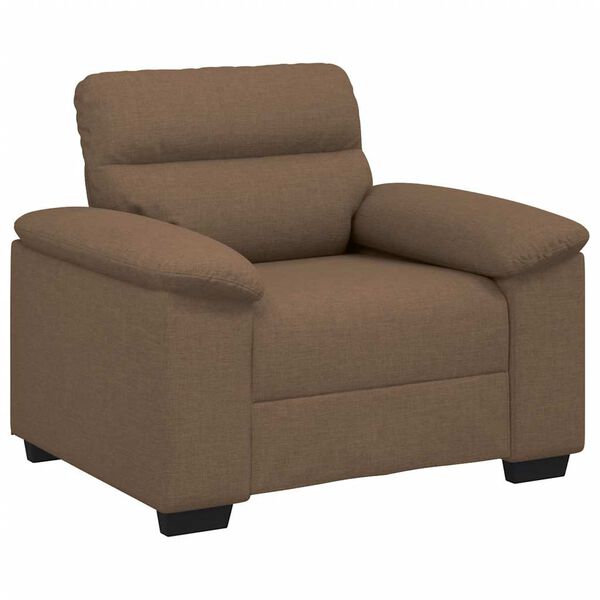 vidaXL Sofa Fotel Brązowy 100x81x84 cm Tkanina