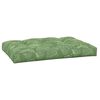vidaXL Poduszka na paletę, wz&oacute;r w liście, 120x80x12 cm, tkanina