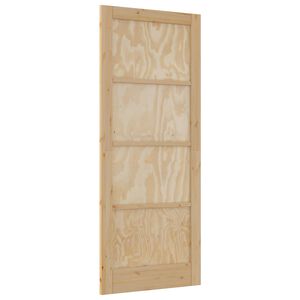vidaXL Drzwi wewnętrzne 86 x 211 cm sklejka naturalny
