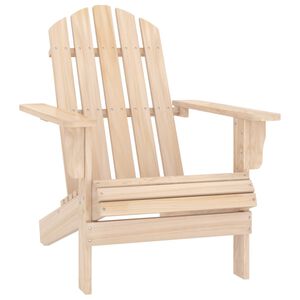 vidaXL Krzesło ogrodowe Adirondack, lite drewno jodłowe