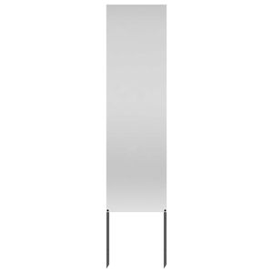 vidaXL Ekran zapewniający prywatność w ogrodzie Srebrny 32 x 140 cm