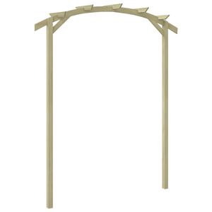 vidaXL Pergola ogrodowa, impregnowane drewno sosnowe, 180x210x40cm