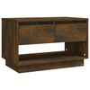 vidaXL Szafka pod TV, przydymiony dąb, 70x41x44 cm