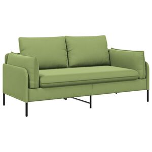 vidaXL Sofa dwuosobowa 2-osobowy Jasnozielony 188 x 81 x 89 cm Welur