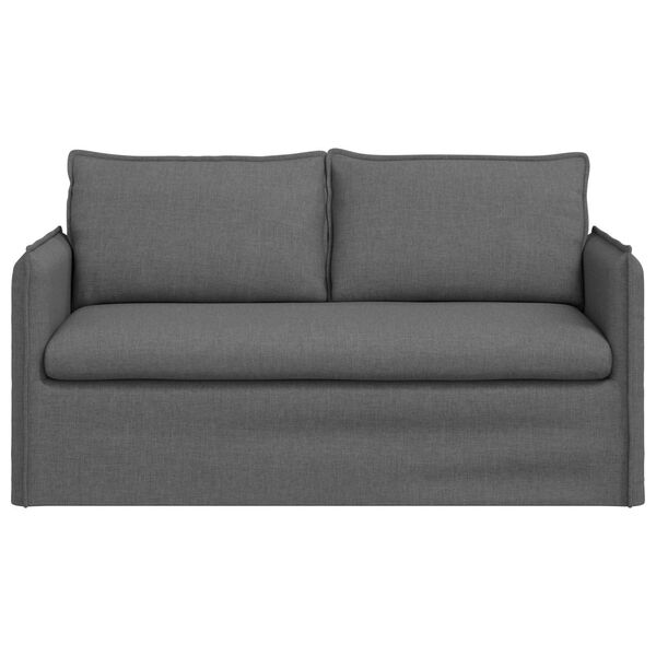 vidaXL Sofa Ciemnoszary