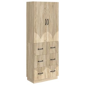 vidaXL Zestaw szafek 2 szt. 66 x 34,5 x 87 cm Drewno inżynieryjne