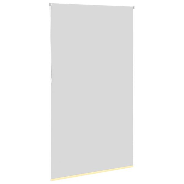 vidaXL Roleta zaciemniająca Ż&oacute;łta 130x210 cm Szerokość tkaniny 126,6cm