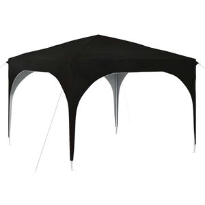 vidaXL Namiot imprezowy rozkładany 290 x 290 x 245 cm Czarny
