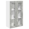 vidaXL Szafka wisząca Betonowy szary 60 x 31 x 100 cm