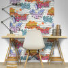 DUTCH WALLCOVERINGS Tapeta z motywem graffiti, wielokolorowa, L179-05