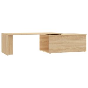 vidaXL Stolik kawowy, dąb sonoma 150x50x35 cm, materiał drewnopochodny