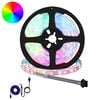 vidaXL Taśma LED 12 pcs Czarny i przezroczysty 2100 mm Miedź i plastik