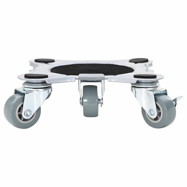 vidaXL Rolki meblowe 4 szt. z podnośnikiem 15,5x15,5x5,5 cm Stal 1000 kg