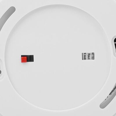 Smartwares Czujniki dymu z alarmem, 3 szt., 10x10x3,3 cm, białe