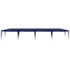 vidaXL Namiot imprezowy, 3 x 12 m, PE, niebieski