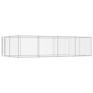 vidaXL Kojec dla psa, 7,6 x 3,8 x 1,9 m