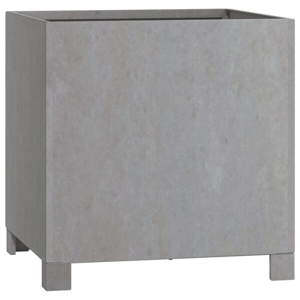 vidaXL Donica na nóżkach, rdzawa, 42x40x43 cm, stal kortenowska