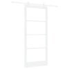 vidaXL Drzwi przesuwne ORKDAL Biały 93 x 211 cm