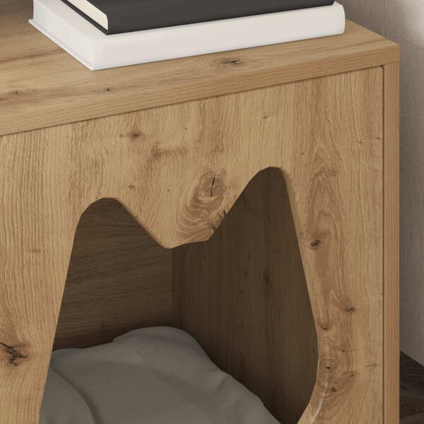 vidaXL Koty Dom Dąb rzemieślniczy 42,5 x 40 x 53,5 cm