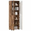 vidaXL Highboard Stare drewno 60 x 35 x 182 cm Materiał drewnopochodny