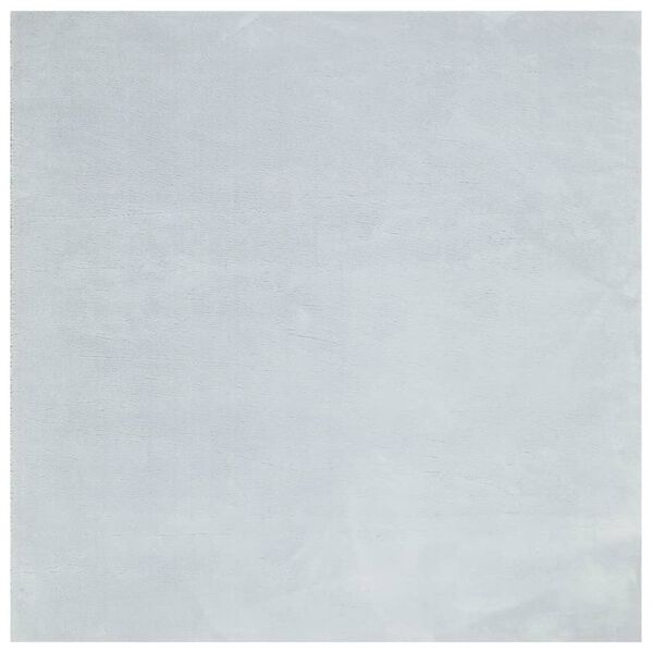 vidaXL Dywan HUARTE z kr&oacute;tkim włosiem, niebieski, 240x240 cm