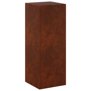 vidaXL Stojak na rośliny Rdzawy 30 x 30 x 80 cm Stal kortenowska