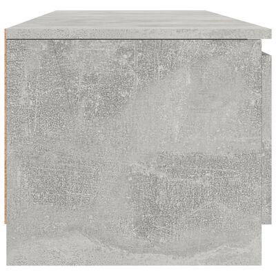 vidaXL Szafka pod TV, betonowy szary, 140x40x35,5 cm, płyta wiórowa