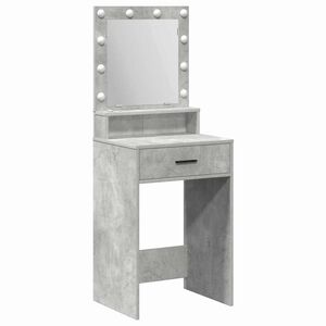 vidaXL Toaletka Betonowy szary 50 x 41 x 135 cm Drewno inżynieryjne