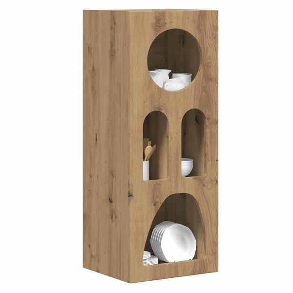 vidaXL Bufet Dąb rzemieślniczy 40 x 35 x 100.5 cm