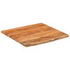 vidaXL Blat łazienkowy, 60x60x3,8 cm, kwadratowy, drewno akacjowe