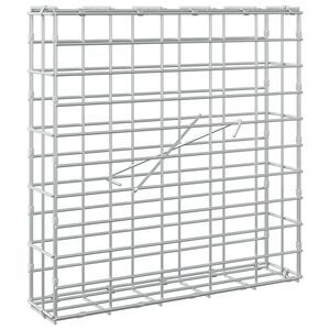vidaXL Gabion z drutem 5 mm i siatką 5x10 cm 50x10x50 cm