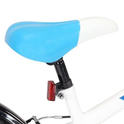 vidaXL Rower dla dzieci, 24 cale, niebiesko-biały