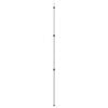 vidaXL Teleskopowy słupek do tarpa, dł. 102-260 cm, aluminium
