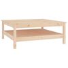 vidaXL Stolik kawowy 100x100x40 cm Drewno lite sosnowe