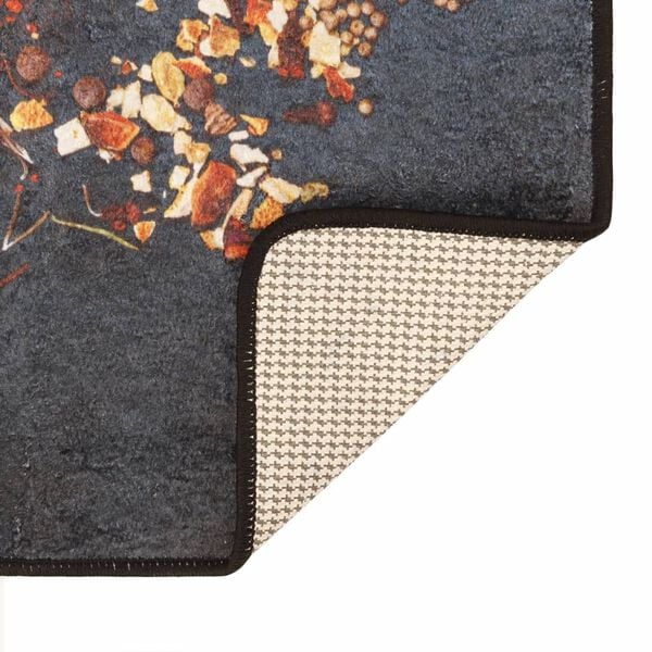 vidaXL Dywanik kuchenny, kolorowy, 60x180 cm, zmywalny