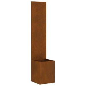 vidaXL Ekran zapewniający prywatność w ogrodzie Rdzawy 32 x 150 cm