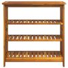 vidaXL Szafka ogrodowa Naturalny 90 x 40 x 90cm Lite Drewno Akacji
