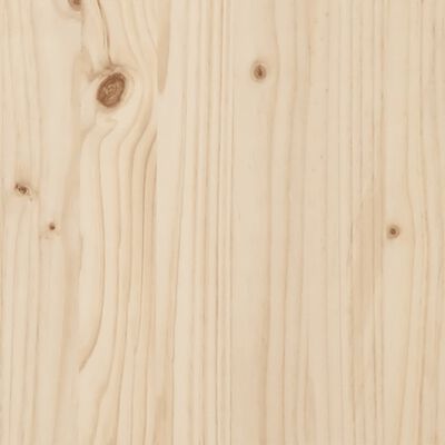 vidaXL Rama łóżka z zagłówkiem, 160x200 cm, lite drewno sosnowe