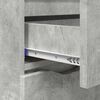vidaXL Bufet Betonowy szary 100 x 30 x 65,6 Materiał drewnopochodny