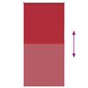 vidaXL Roleta zaciemniająca Red 75x150 cm Szerokość tkaniny 70,7 cm