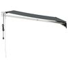 vidaXL Zwijana markiza, automatyczna, antracytowa, 3,5x2,5 m