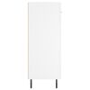 vidaXL Szafka, biała, 69,5x34x90 cm, materiał drewnopochodny