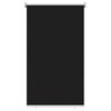 vidaXL Roleta zewnętrzna 90% blokada UV Czarny 80 x 140 cm HDPE