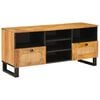vidaXL Szafka pod telewizor Brązowy 100 x 33 x 46 cm Drewno z mango