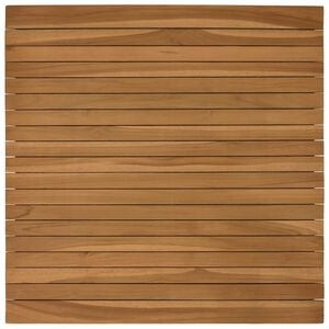 vidaXL Blat stołu 70 x 70 x 3,5 cm Kwadrat Lite drewno teakowe