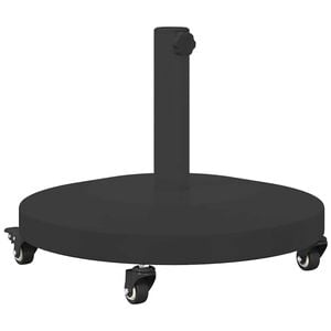 vidaXL Podstawa do parasola 24.45 kg Czarny Okrągły Regulowany