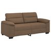vidaXL Sofa 2-osobowa, brązowa, 180x81x84 cm, tkaniną