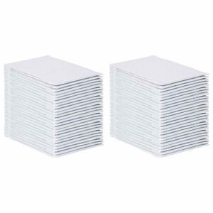 vidaXL Podkład treningowy dla zwierząt Gładki 50 pcs 90 x 60 cm